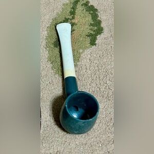 Green and White Kids Vintage Bubble Blowing Pipe